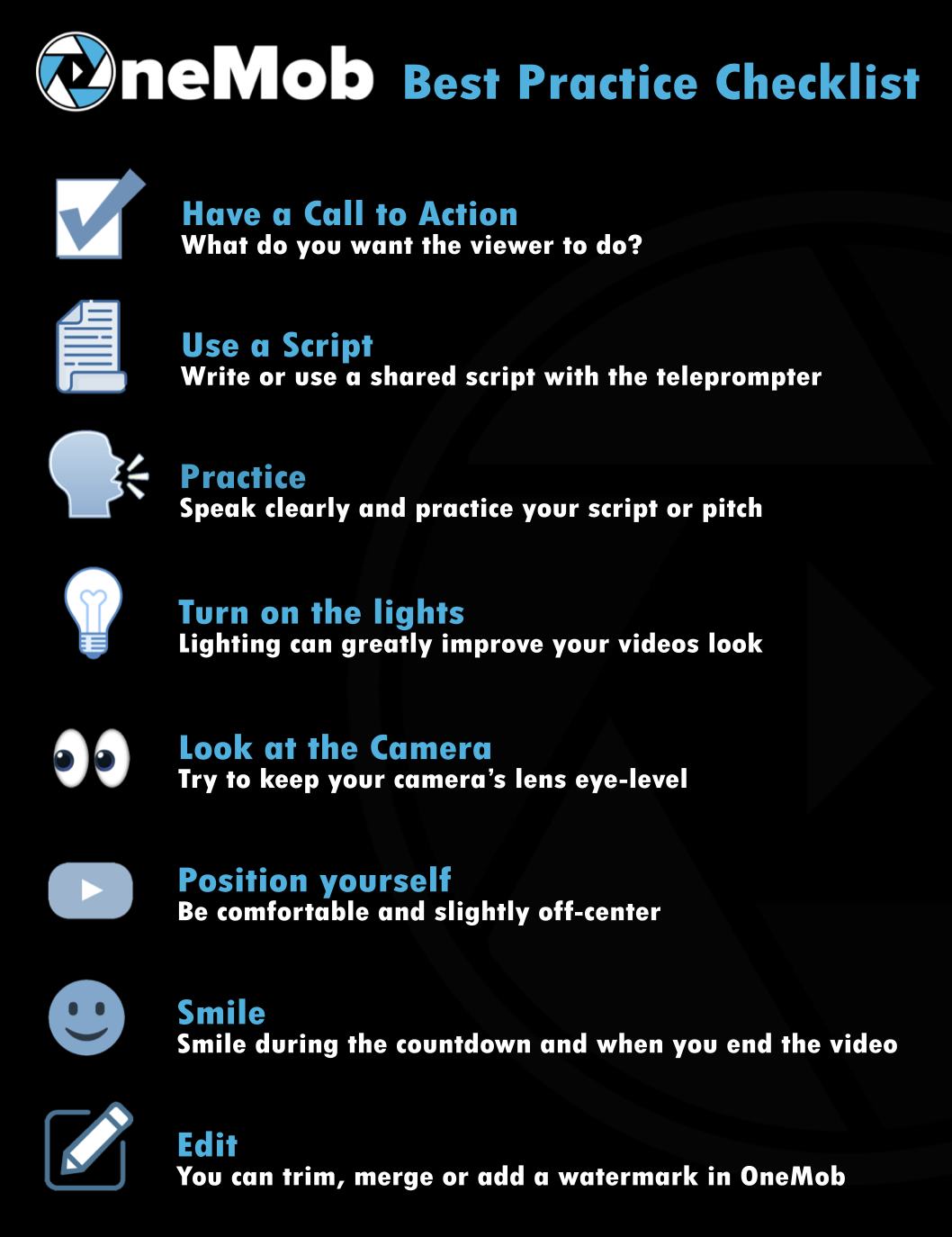 Best Practices for Recording – OneMob